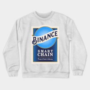 Binance Beer Label Crewneck Sweatshirt